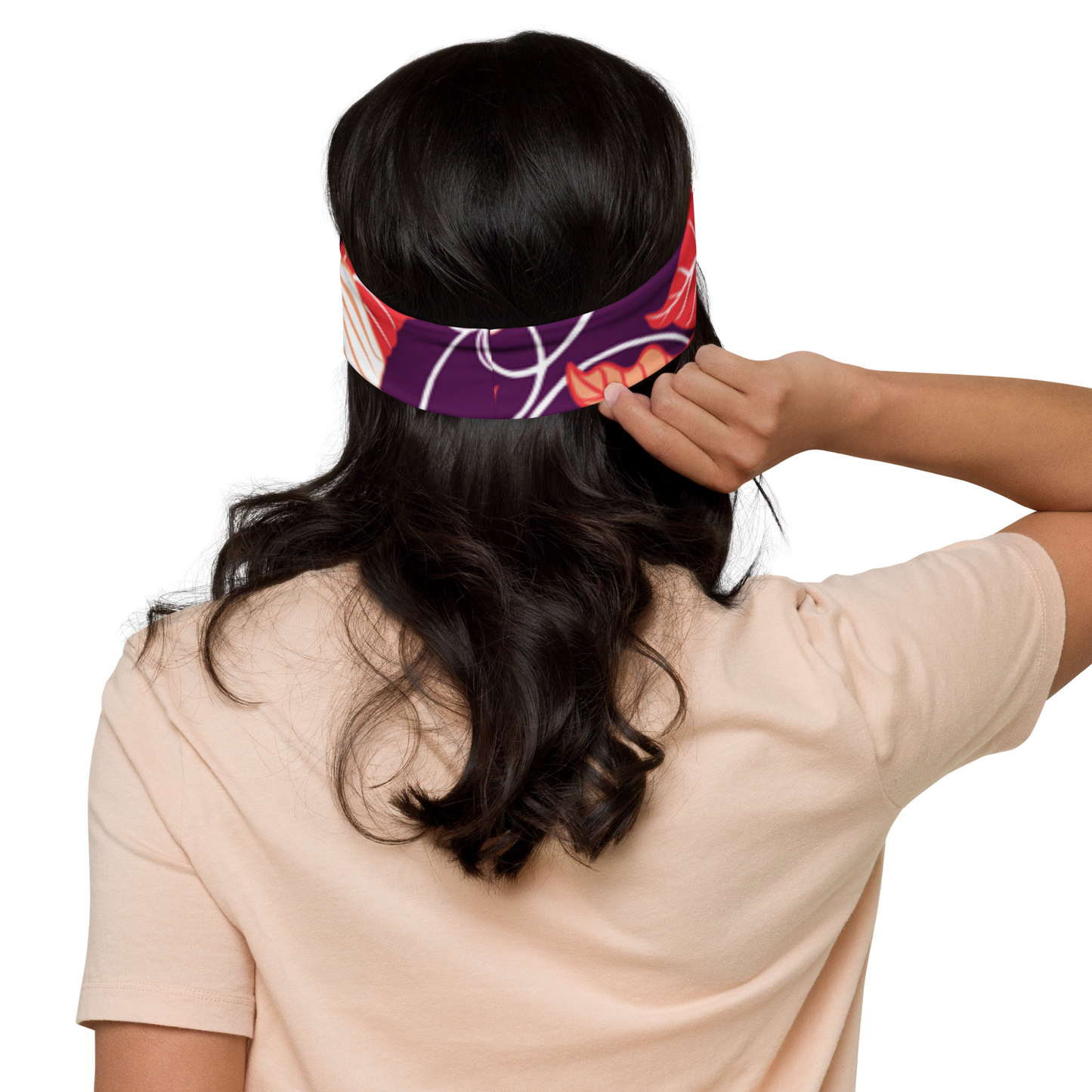 "Pink Floral" Headband