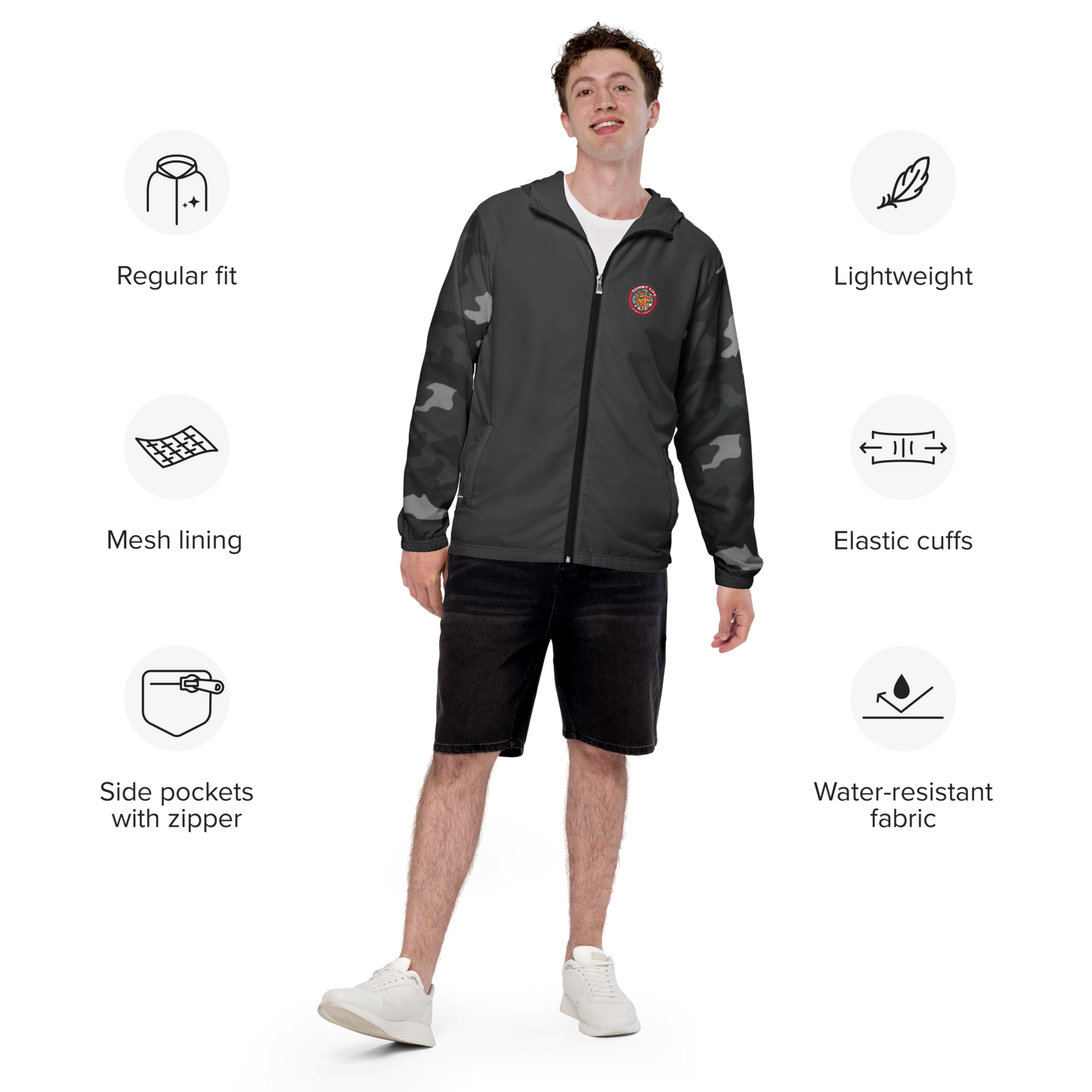 "Dalmation" Windbreaker