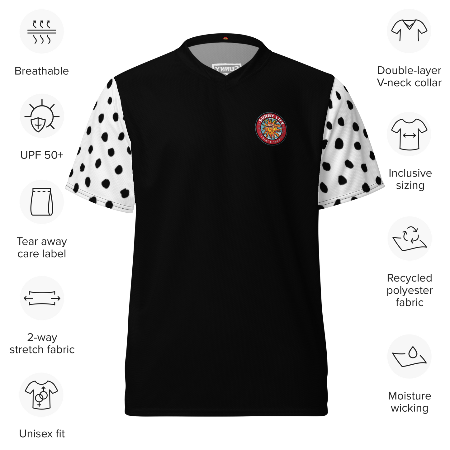 "Dalmation" Gym Tee