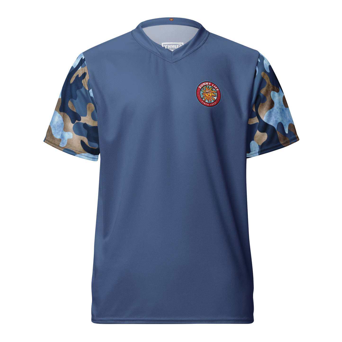 "Blue Camo" Gym Tee