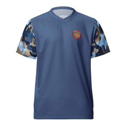 "Blue Camo" Gym Tee