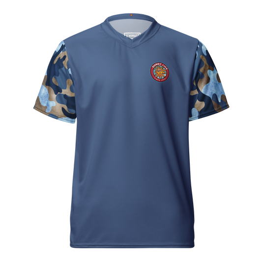 "Blue Camo" Gym Tee