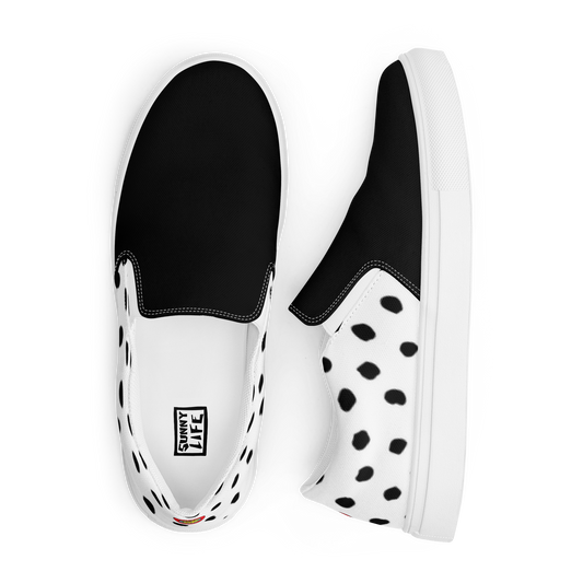 "Dalmation" Classic Canvas Shoes