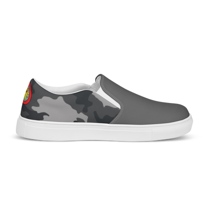 "Grey Camo" Classic Canvas Shoes