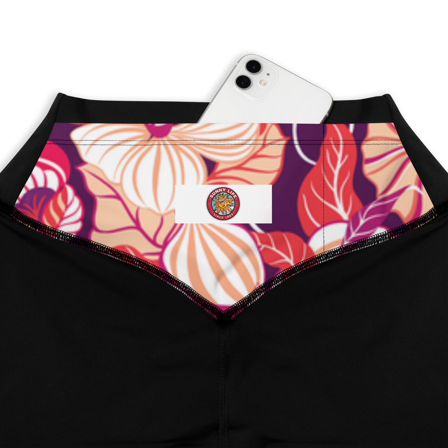 "Pink Floral" Runner Leggings