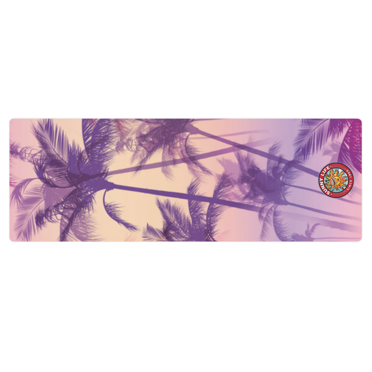 "Sunny Palm" Yoga mat